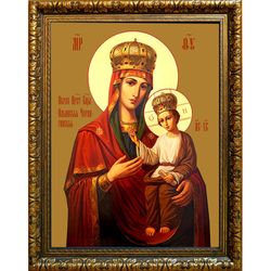 Черниговская Гефсиманская (Ильинская) икона Божьей Матери.