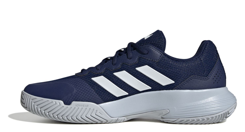 Мужские кроссовки теннисные Adidas Gamecourt 2.0 - небесный