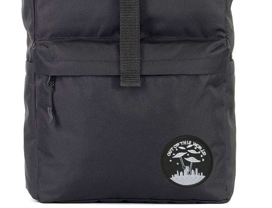 Нашивка термоаппликация на одежду и на рюкзак. Out Of This World, НЛО, Космос