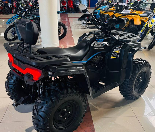 Квадроцикл (комплект для сборки) Explorer 450 Deluxe 4х4 EPS Черный матовый (RR)
