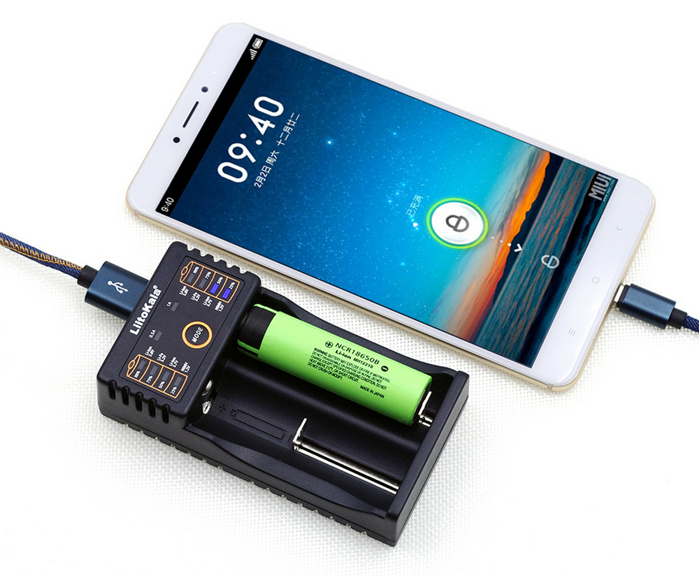 Зарядное уст-во для аккумуляторов LiitoKala Lii-202 (все типы)