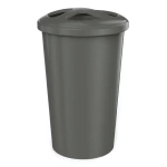 СТАКАН ДЛЯ ЗУБНЫХ ЩЕТОК SCANDI 83х122ММ, 0,4Л (Серый)