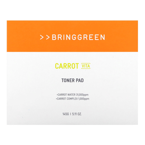 Bringgreen, тонизирующий диск с морковью, 145 г (5,11 унции)