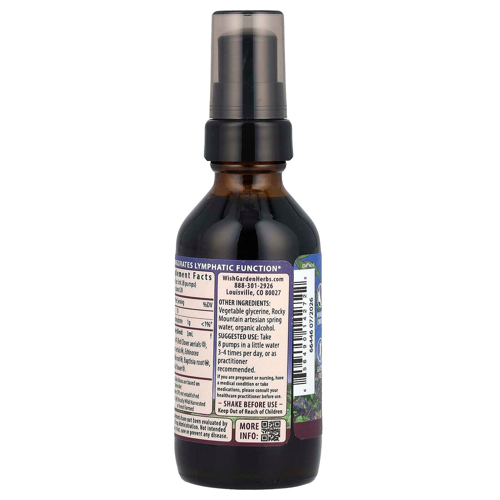 WishGarden Herbs, Lymph ™ Mover Activation Formula, 59 мл (2 жидк. унц.)