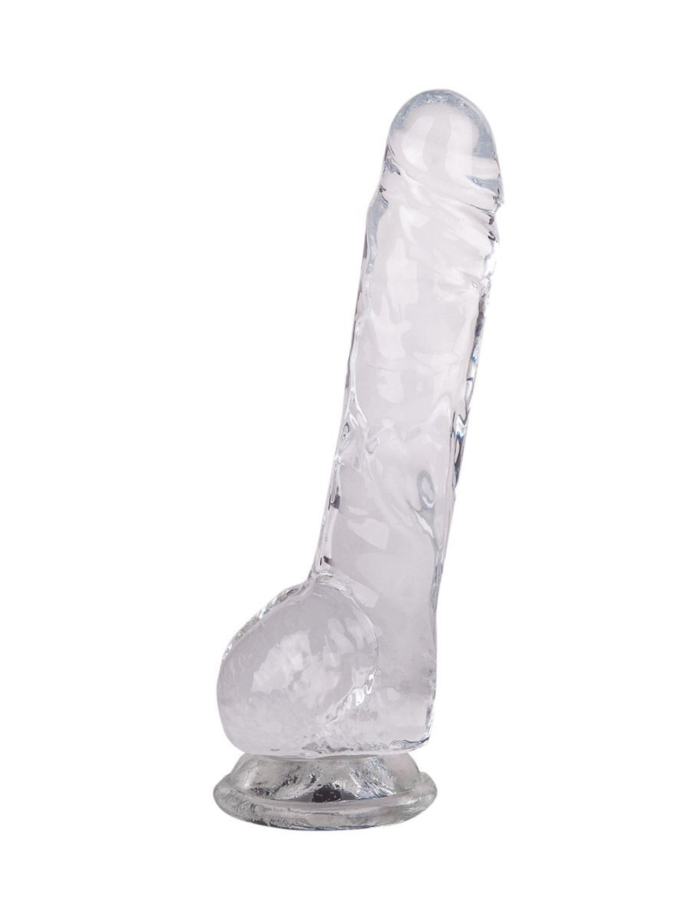 Прозрачный фаллоимитатор Luminous - 20 см.