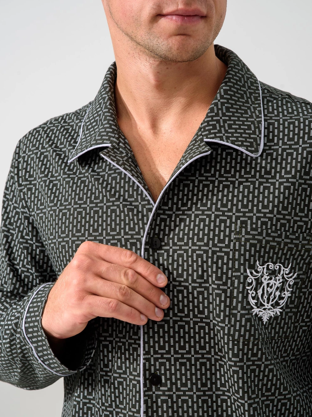 Пижама мужская "Традиция" (классическая)