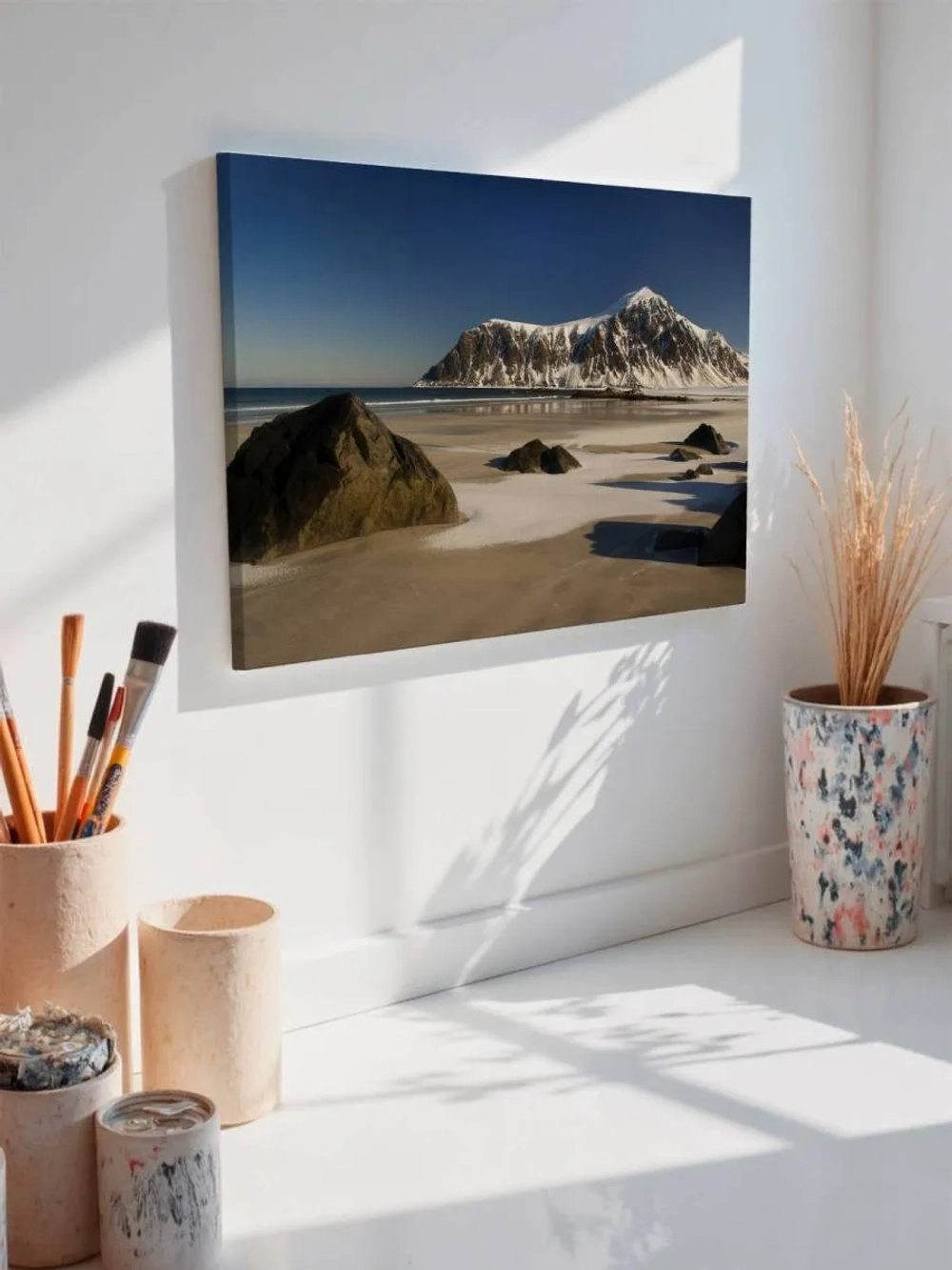 Картина на стену 40 X 50 Горы и море