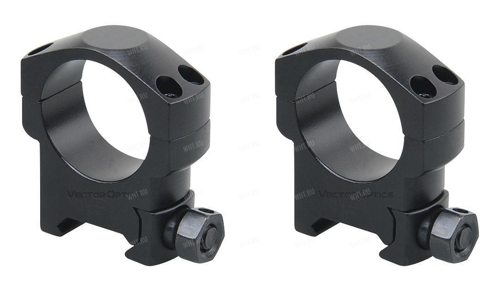 Кольца VECTOR Mark Medium на базу Picatinny, ø30 мм (4 винта), BH=11,0 мм