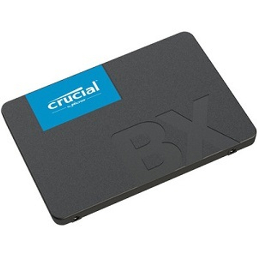 Жесткий диск SSD 2.5" 500Gb Crucial BX500, 550/500MBs, 90000 IOPS, TLC 3D NAND, SATA-III (CT500BX500SSD1)