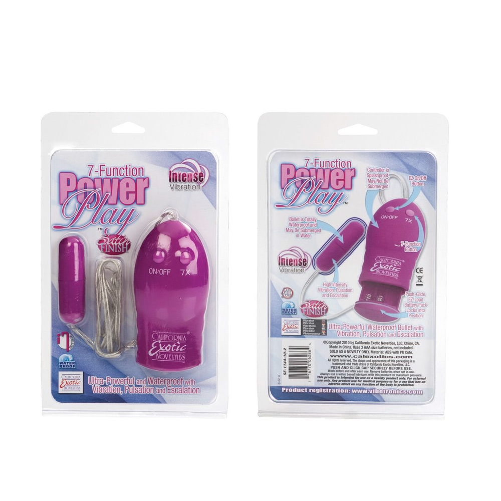 Розовый вибростимулятор Power Play (Цвет: розовый)