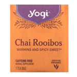 Yogi Tea, чай ройбуш, без кофеина, 16 чайных пакетиков, 36 г (1,27 унции)