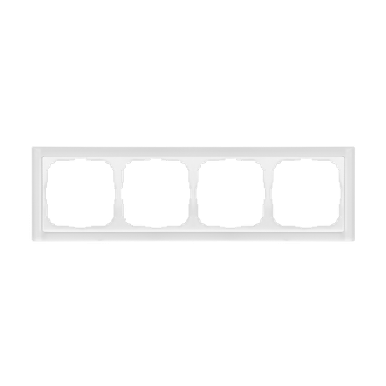 Рамка 4-м ArtGallery Pure матов. органич. стекло бел. SE GAL330104