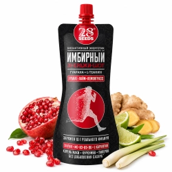 Имбирный Энерджи-шот «Гранат + Лайм + Лемонграсс»