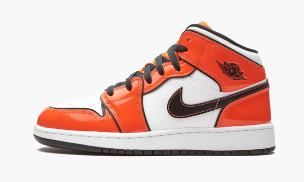 Air Jordan 1 Mid SE GS "Turf Orange"