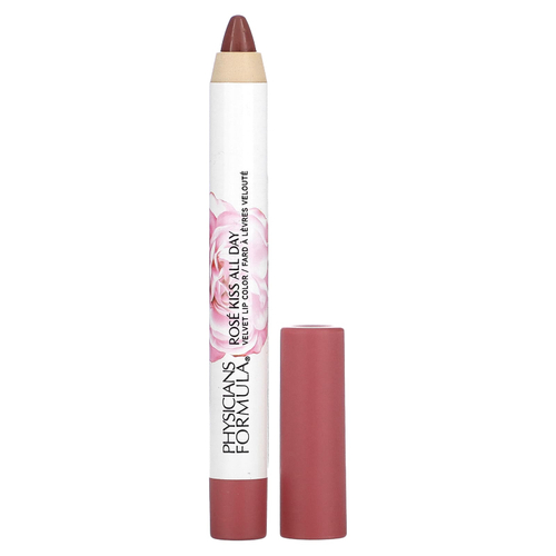Physicians Formula, Rosé Kiss All Day, бархатная помада, 1711509 First Kiss, 4,3 г (0,15 унции)