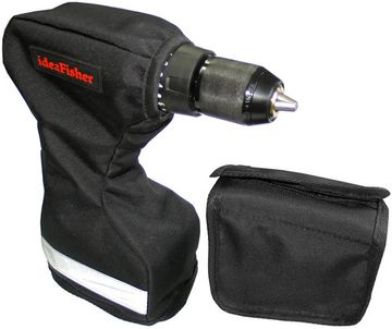 Чехол для шуруповерта ШУРТУК (XL-size) + чехол для аккумулятора, цвет чёрный.