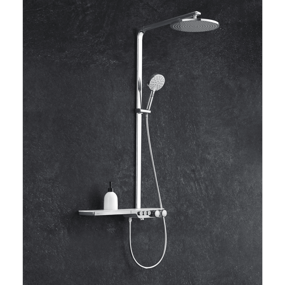 Душевая система Black&White Universe с термостатом, хром (U7655)