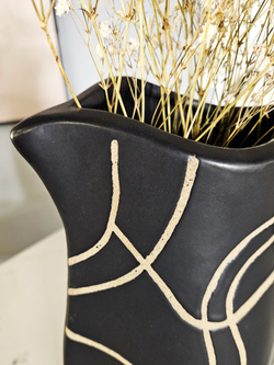 Ваза Abstract flat vase A