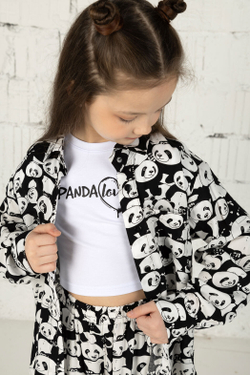 Рубашка текстильная для девочки 3-6 лет Fleur de Vie