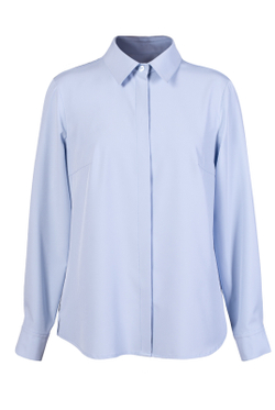 Блузка женская 3724зп, голубой #86Гол093724зп