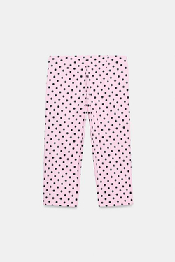 ZARA БРЮКИ КАПРИ, СВЕТЛО-РОЗОВЫЙ