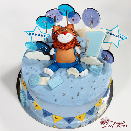 "Рыжий кот" (декор)