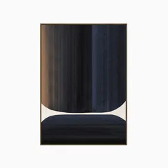 Постер Material Silence 120х90 см, чёрный