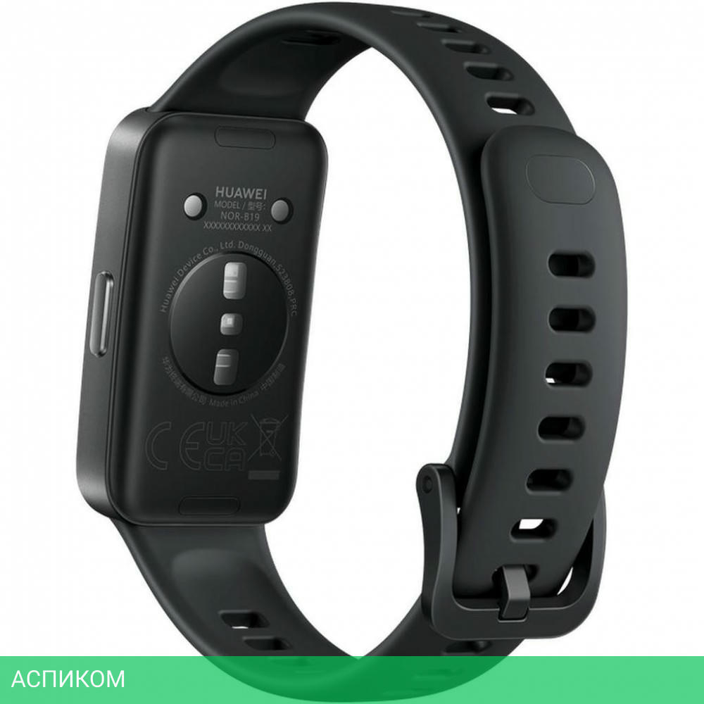 Фитнес-браслет Huawei Band 10 Black Fluoroelastomer Strap NOR-B19 (55020EER)
