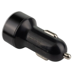 Автомобильное зарядное устройство FY-208 с вольтметром (12V-24V, USB:5V-Max 2.4A, QC3.0: 5V/3A,9V/2A,12V/1.5A) KING FY-208