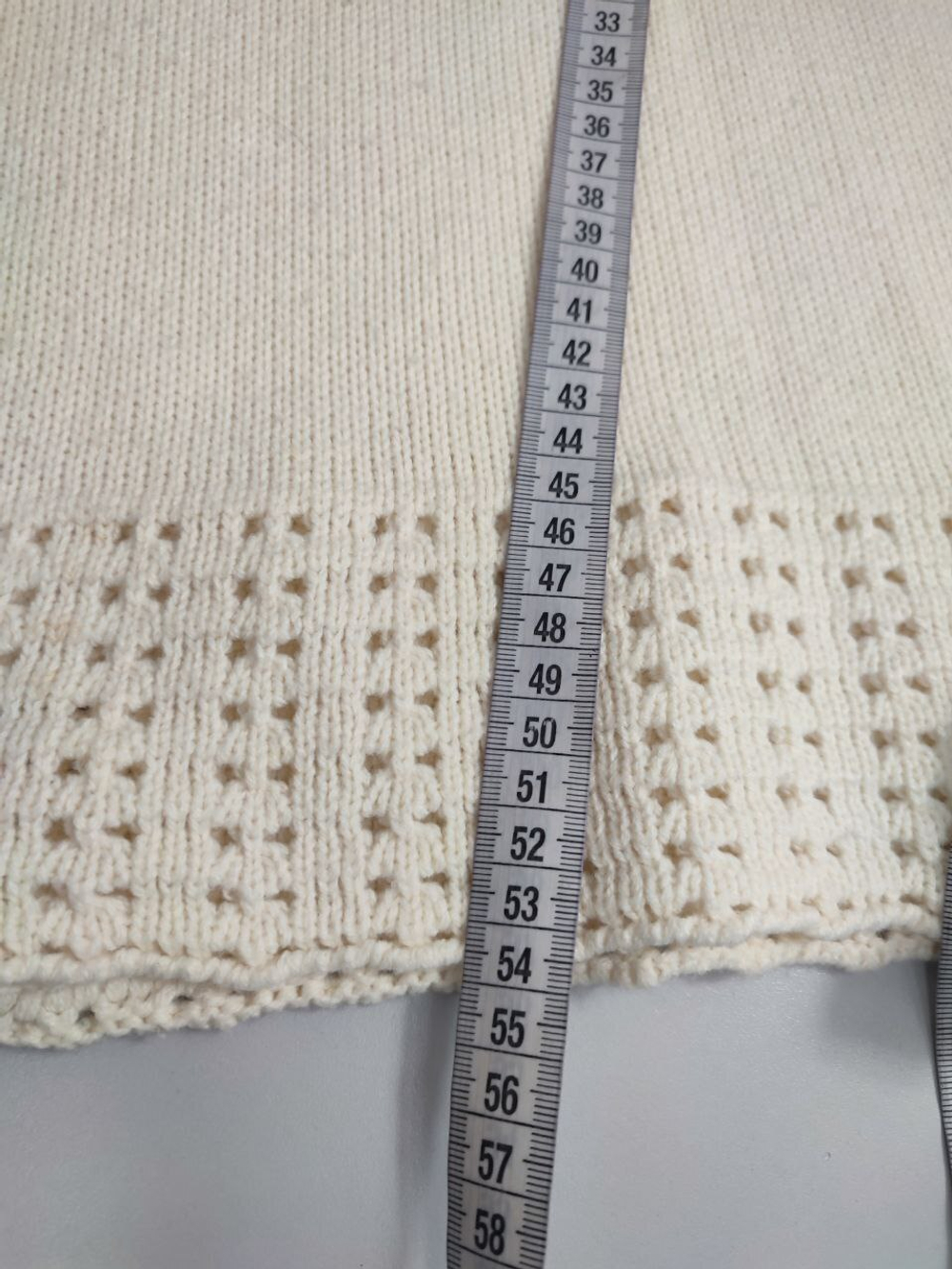 Пончо Pure & Natural вязаное