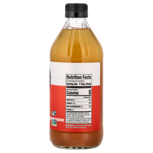 Spectrum Culinary, органический яблочный уксус, нефильтрованный, 473 мл (16 жидк. унций)