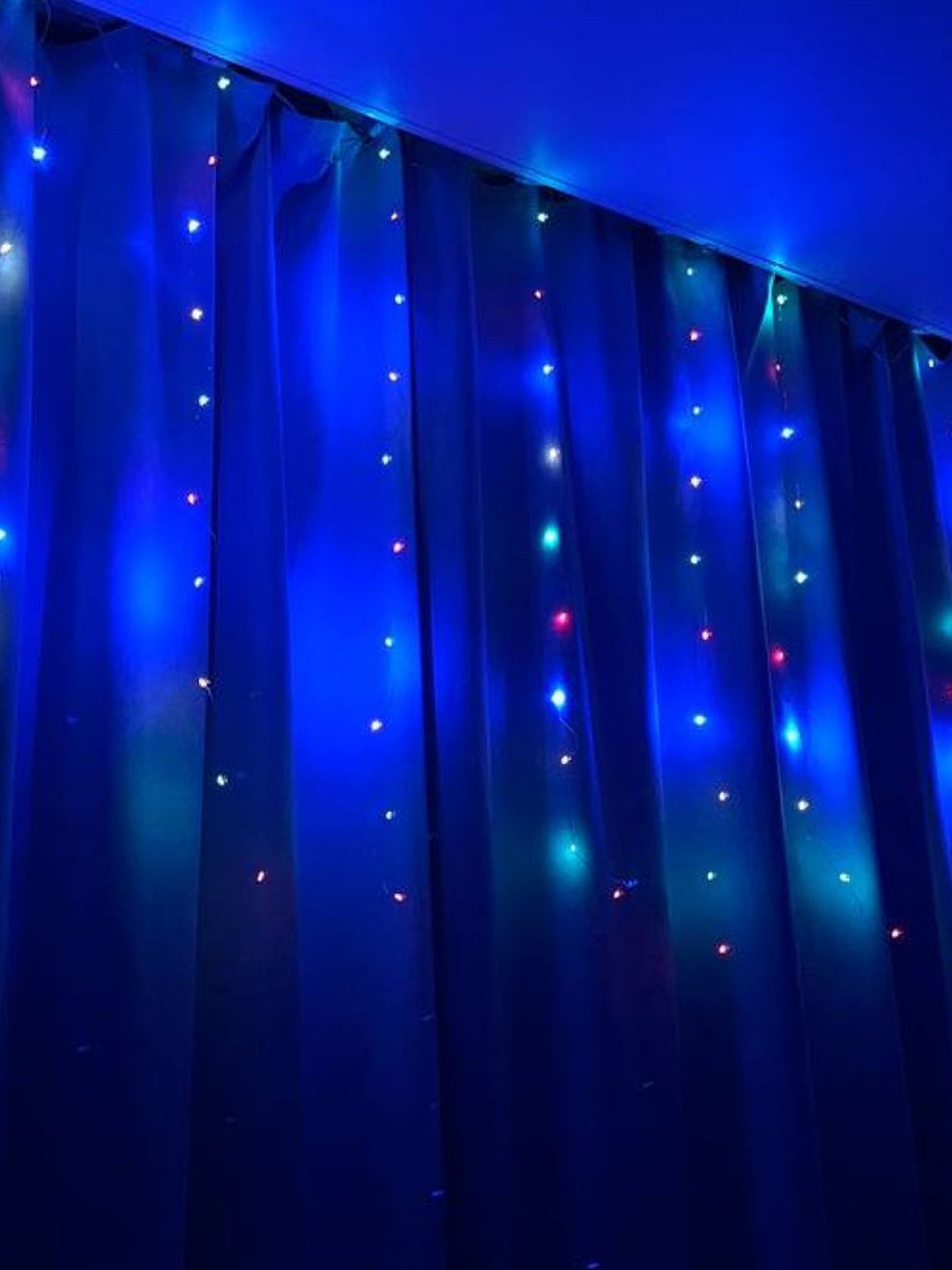 Гирлянда штора 3*1м USB+пульт на крючках (0031-xD21)