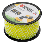 Леска для триммера звезда, 4,0мм х 93м, на DIN катушке FLEX CORD Denzel