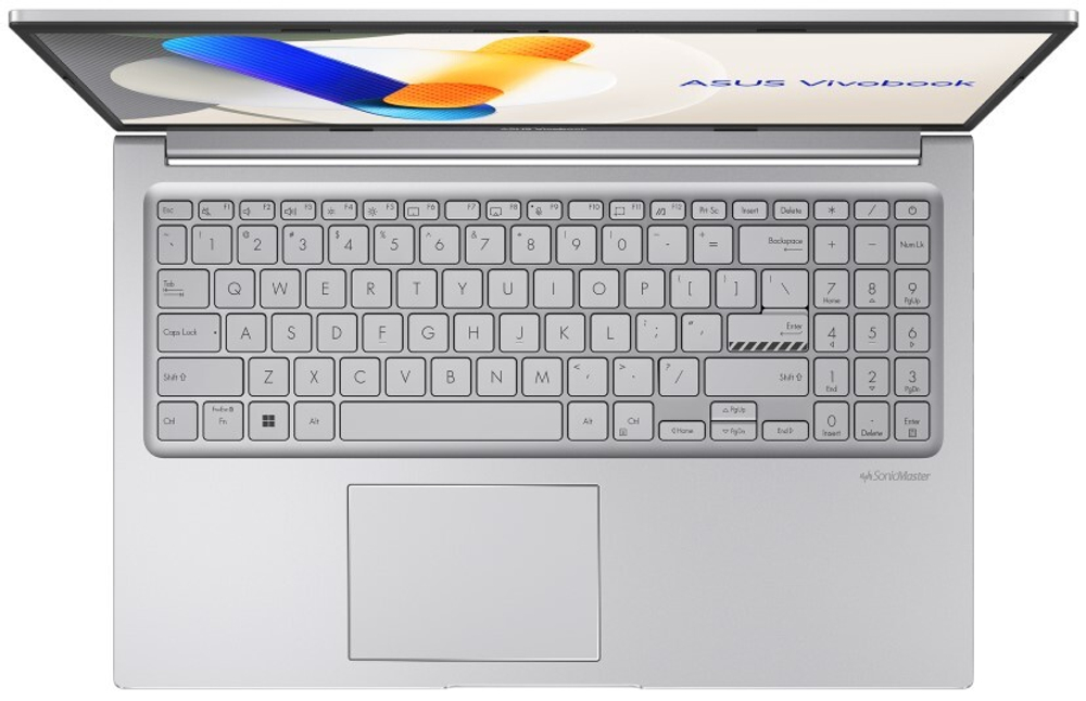 Ноутбук  ASUS Vivobook 15 X1504VA-BQ895 15.6 ", Core i5, 16 Гб RAM, 512 Гб SSD, HD Graphics, Серебристый