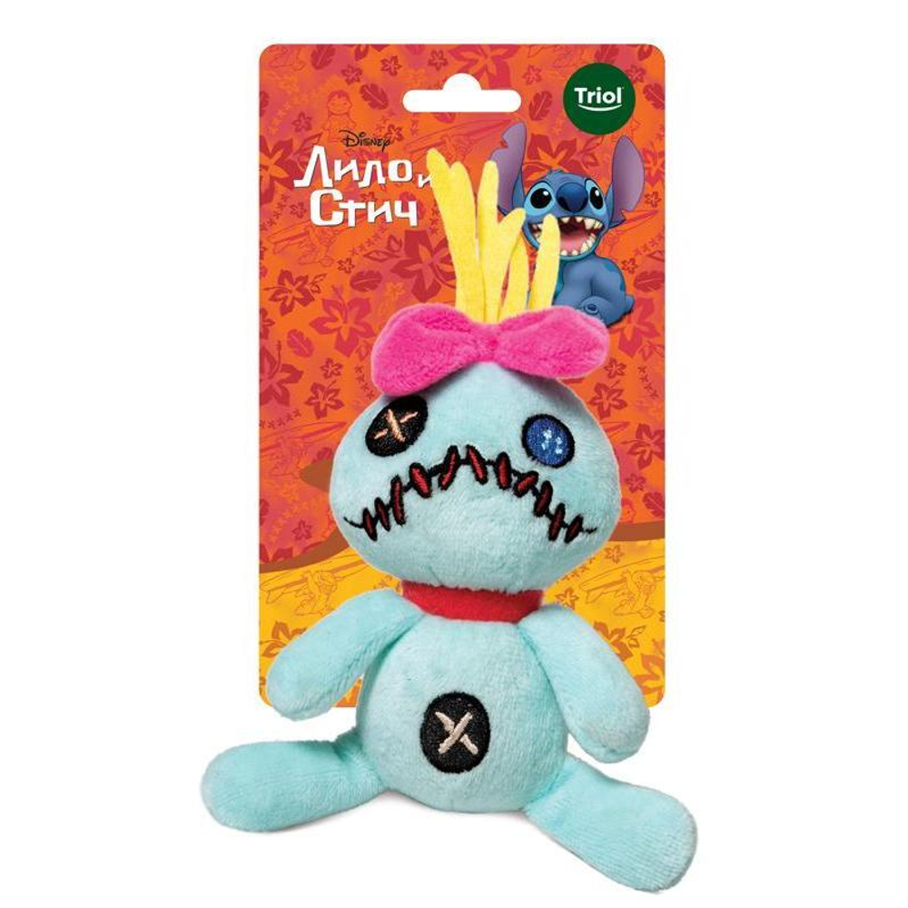 Игрушка для собак мягкая Disney Stitch «Кукла», 120мм, Triol-Disney