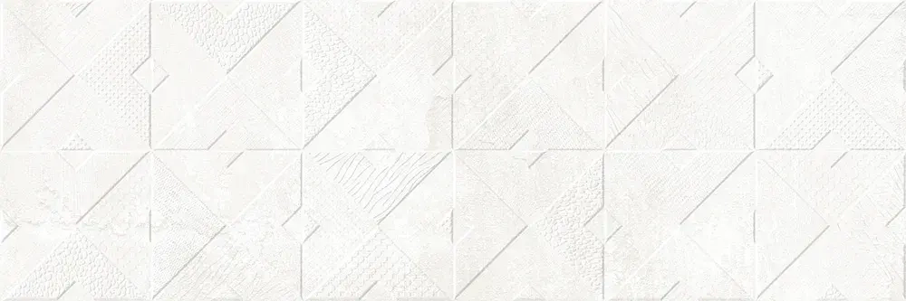 Настенная плитка ALMA Ceramica TWA11MAS024 Mars 60x20 белая матовая под геометрию