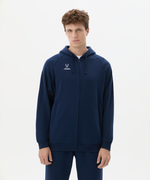 Худи JÖGEL ESSENTIAL Club reglan Cotton Zip Hoodie Z4, темно-синий
