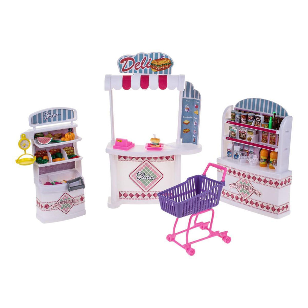 Мебель для кукол "Супермаркет" 48888