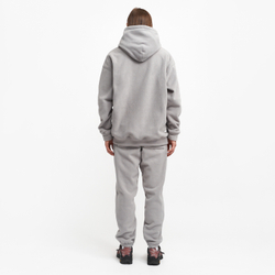 Худи "Fleece/Logo" Светло-серый