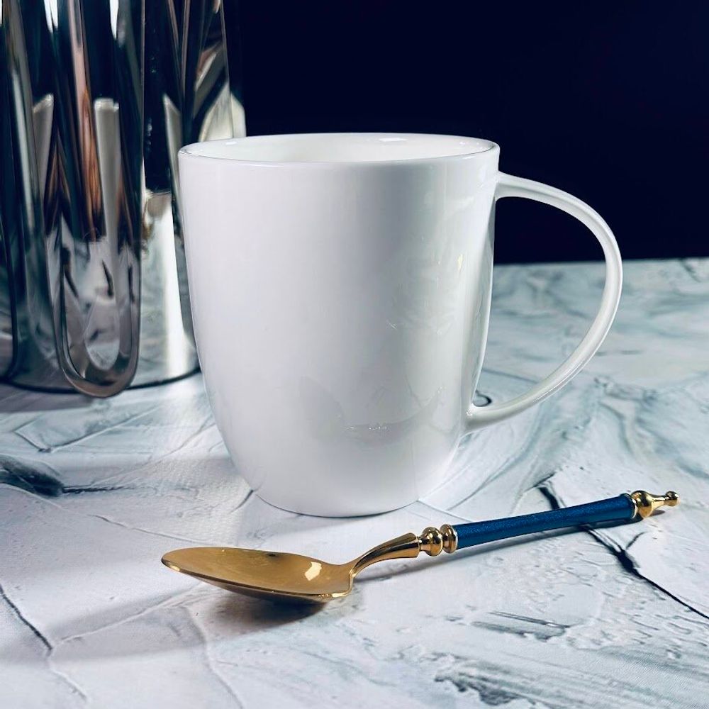 Lenardi 205-633 Кружка 370мл ATLANT в под.уп.(х36)Костяной фарфор