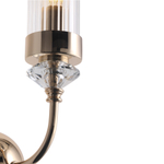 SL1402.201.01 Светильник настенный ST-Luce Латунь/Прозрачный E14*1 40W ЭЛЕГРА