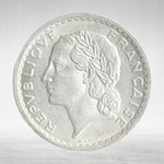 France, 5 Francs 1949, VF
