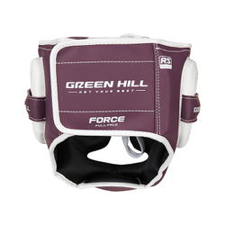 CNHGKF-550 Боксерский шлем Force Full Face KK Фиолетово-белый