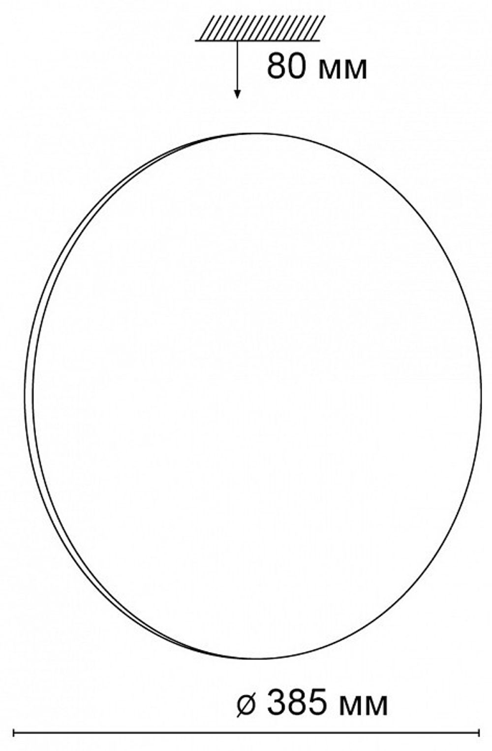 Накладной светильник Sonex Lassa 3043/DL