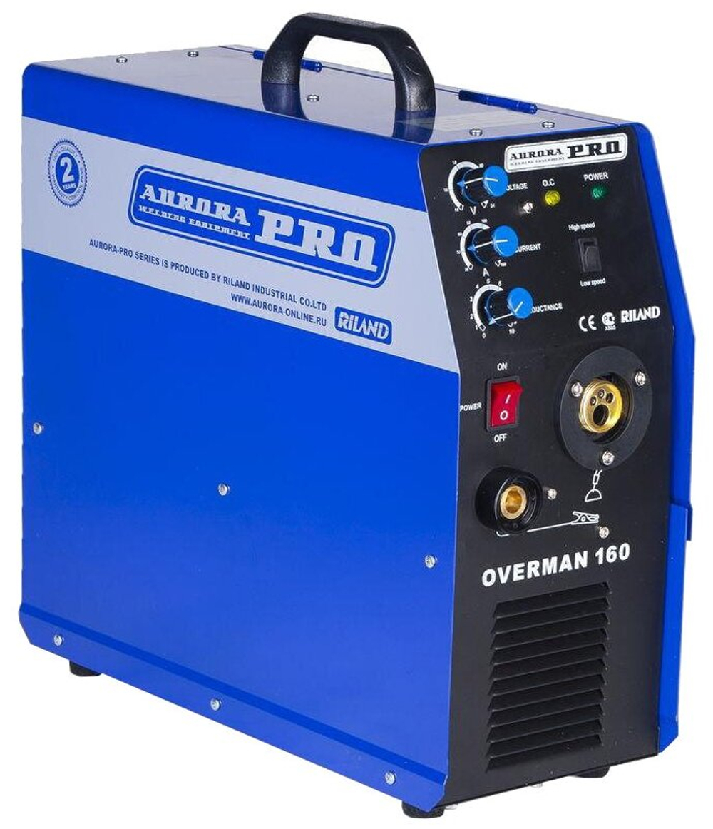 Сварочный аппарат инверторного типа Aurora OVERMAN 160, MIG/MAG