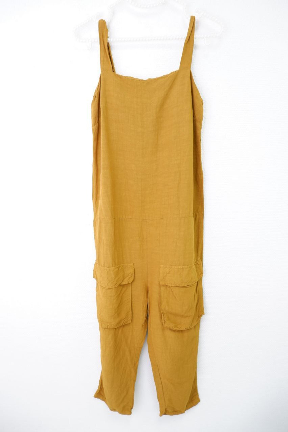 Комбинезон льняной 44 размер