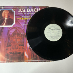 Винтажная виниловая пластинка LP J. S. Bach И. С. Бах, Y. Lisitsina Евгения Лисицына Chorale Von Verschiedener Art BWV 657-664 The Big Organ Of Riga Dom (СССР 1987)