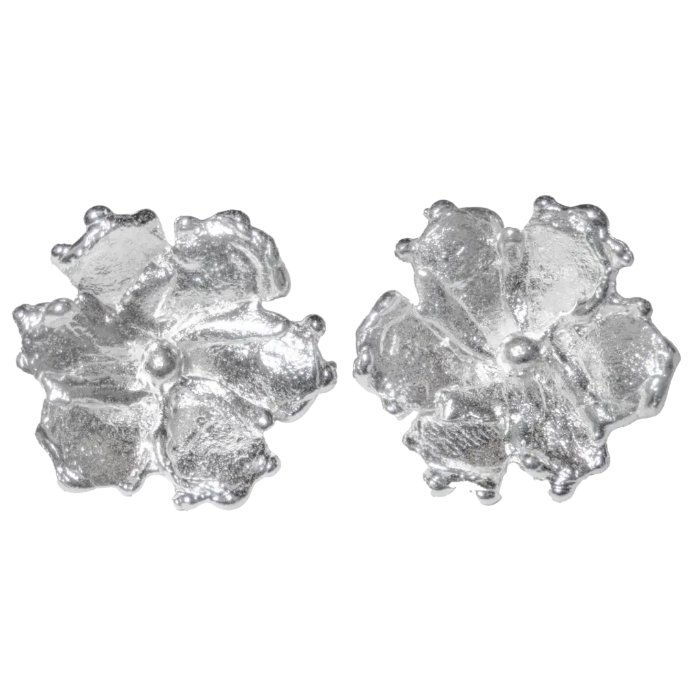 Серьги Earrings Flower big