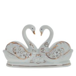 GAEM Фигурка декоративная "Лебеди", L14 W4,5 H8,5 см