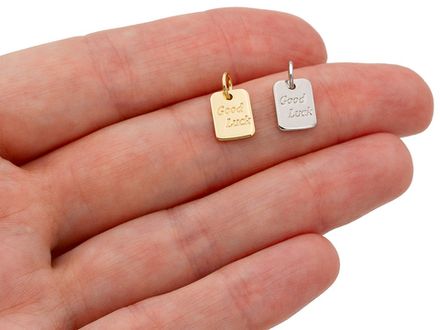 Подвеска "Good Luck" 9мм
